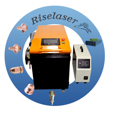 3'te 1 lazer kaynak makinesi temizleyici kesicisiyle, metal için el yazılı lazer lif kaynak makinesi