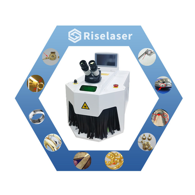 Spot CNC Fiber Lazer Lehimleyici 150w Mini Küçük Altın için Metal Mücevherlik Yüzükleri