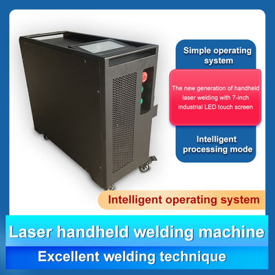 Portable Laser Welder with 7-inch Industrial LED Touch Screen 32 Sets Preset Parameters and 48 KG Weight